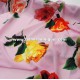 Seda floral serie Laya rosa