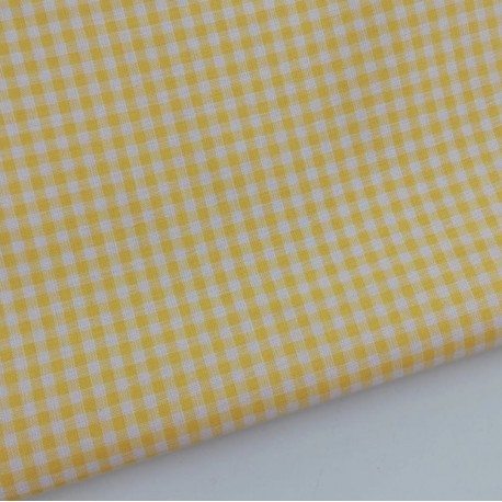 Vichy algodón amarillo 2,7 mm